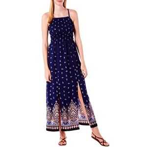 NWOT Medallion Print Maxi Dress